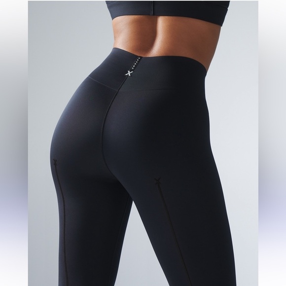 Savage X Fenty Hotline High Waisted Active Yoga Workout Black Legging Size 2X - Picture 9 of 12